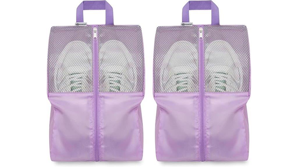 waterproof travel shoe bags