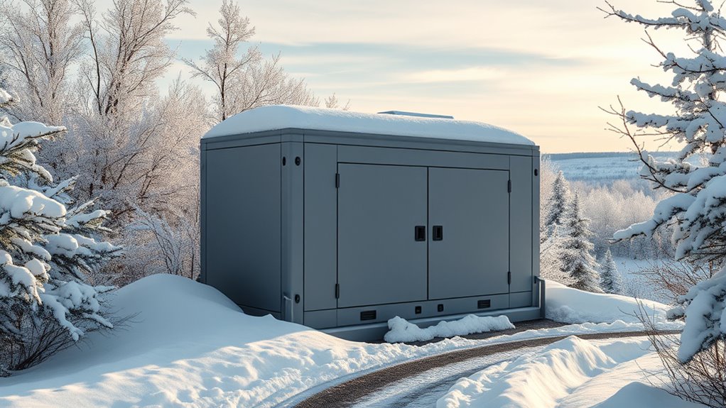 weather resistant snow enclosure materials