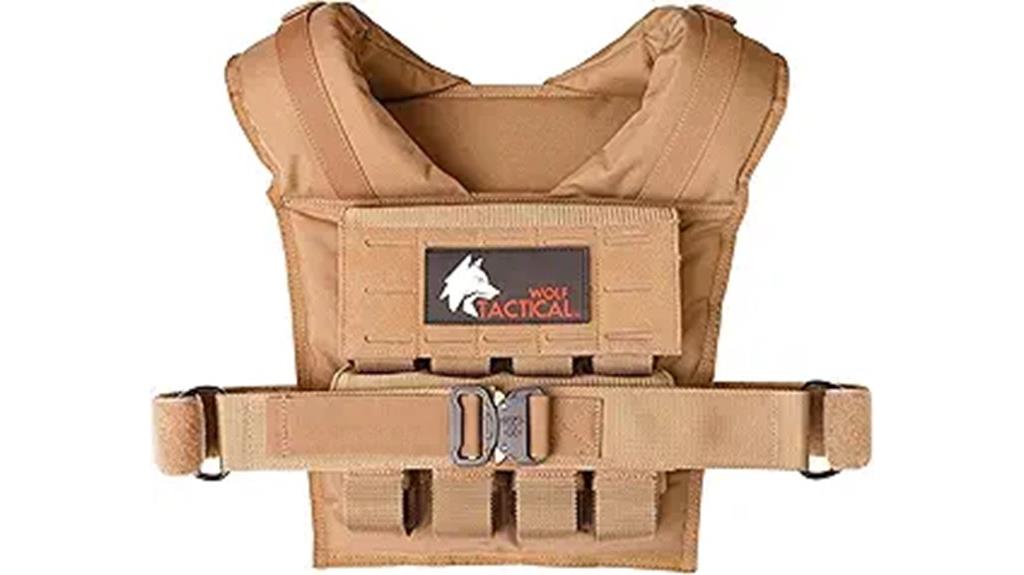 weighted tactical training vest