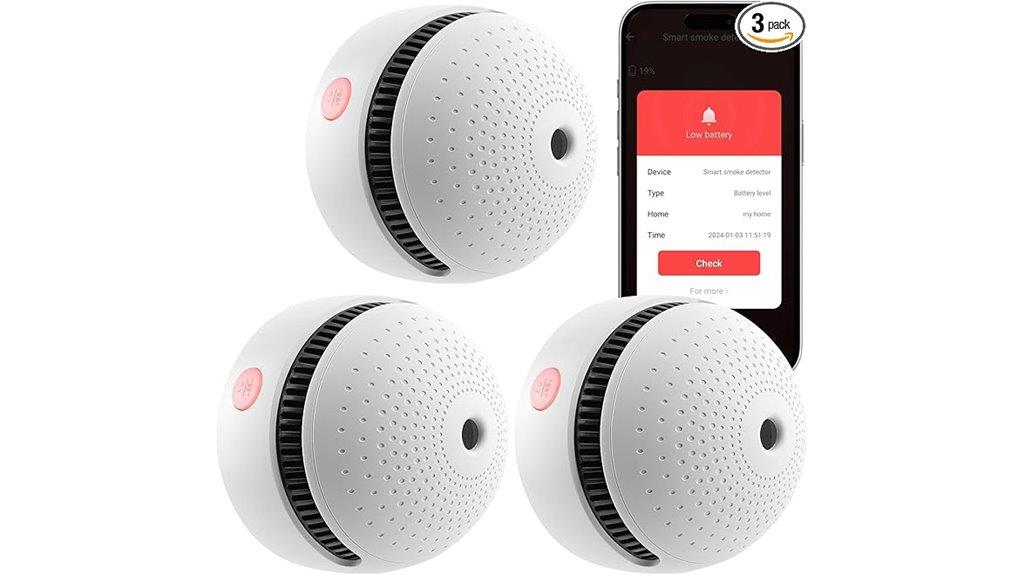 wi fi smoke detectors pack