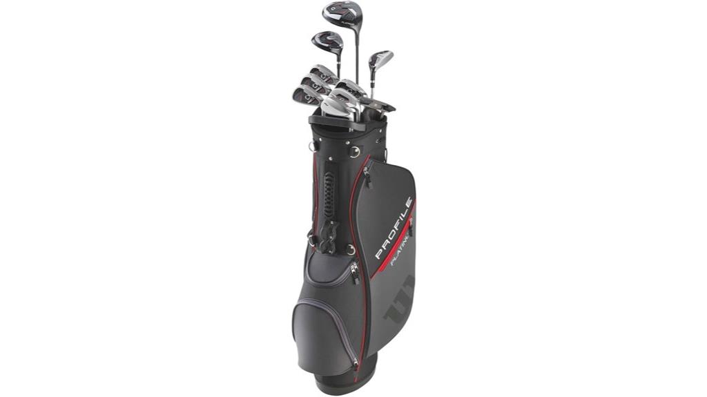 wilson men s right handed golf set