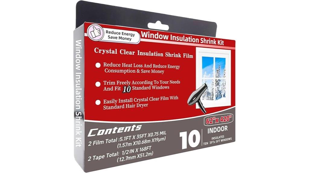 window insulation shrink film