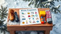 winter safety checklist printable