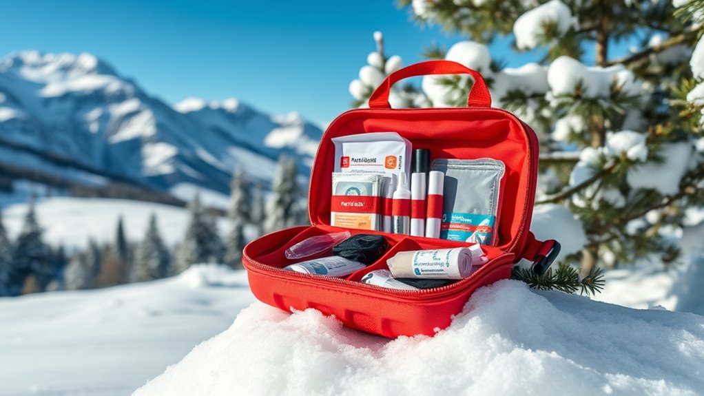 winter travel first aid essentials