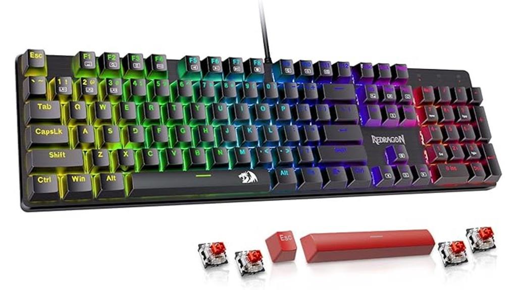 wired backlit gaming keyboard