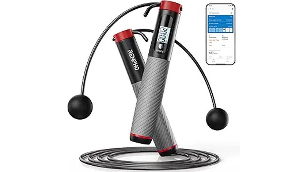 wireless jump rope with app