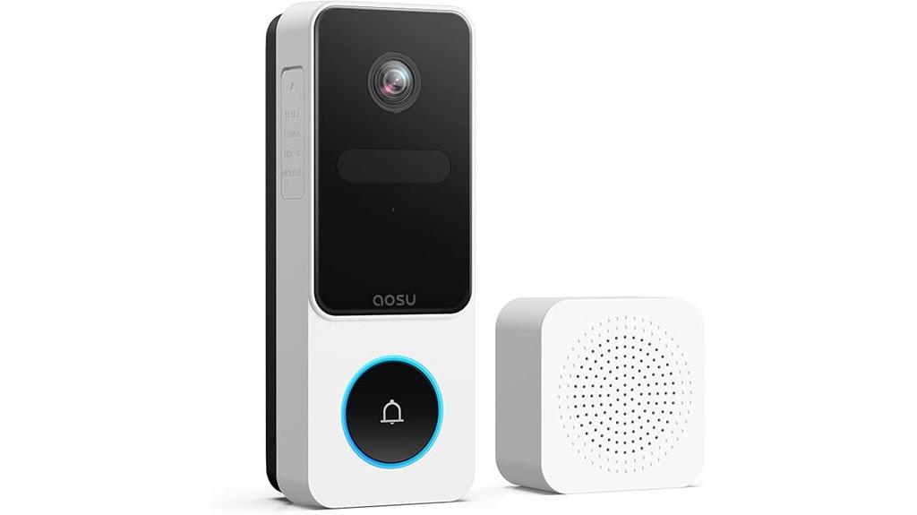 wireless video doorbell features