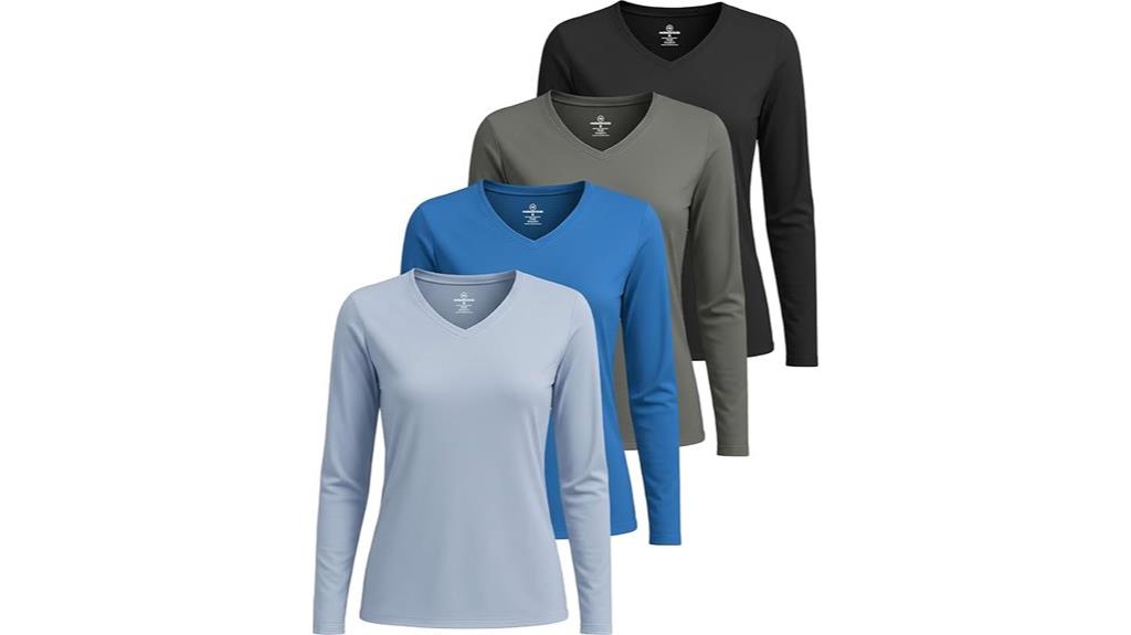 women s long sleeve athletic shirts