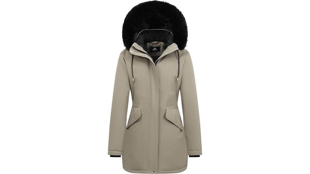 women s long winter coat