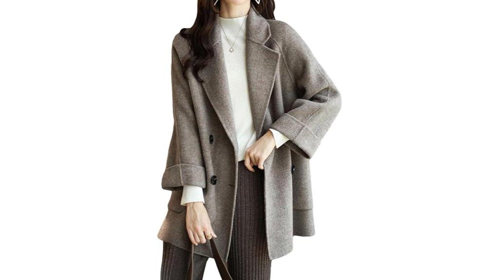 women s wool peacoat jacket