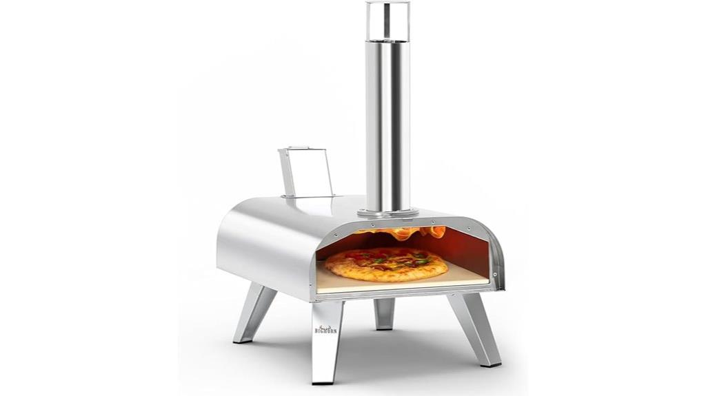 woodfire pizza stone oven