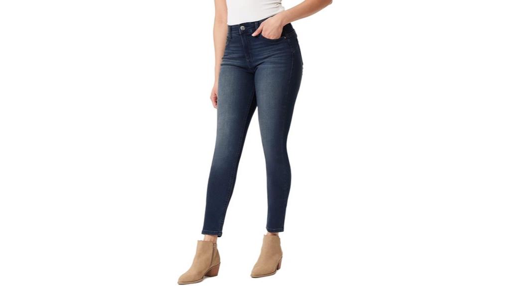 youthful mid rise skinny jeans