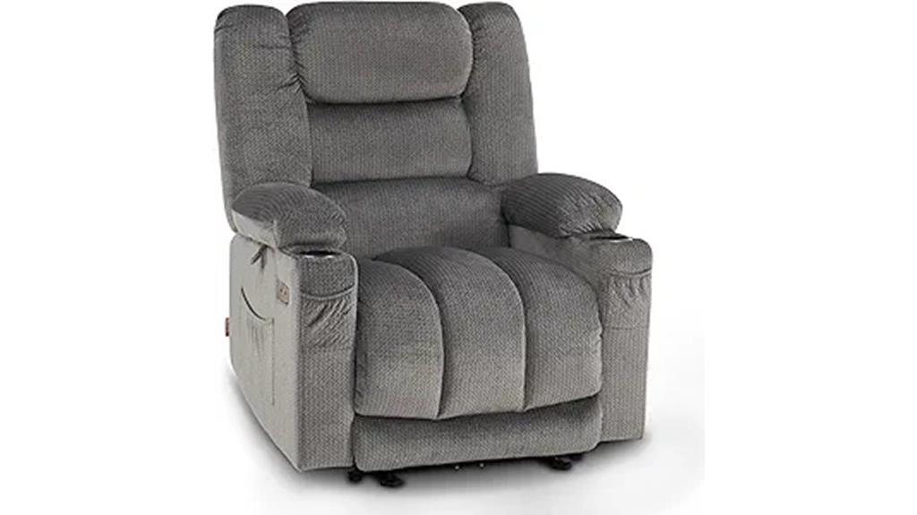 zero gravity recliner with massage