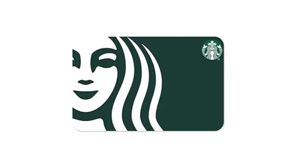 coffee shop gift card