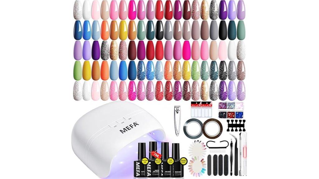 complete 60 piece gel set