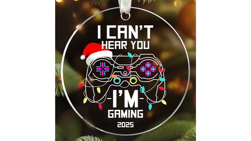 gaming christmas ornament decoration