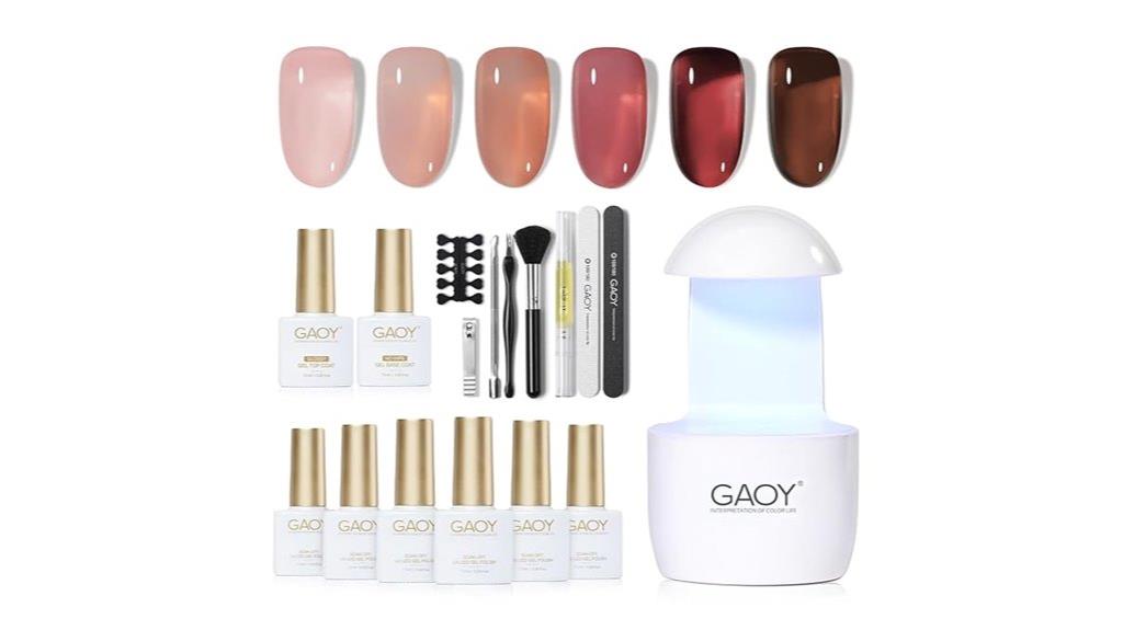 gel nail kit for beginners