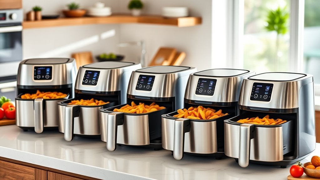 large family air fryer options