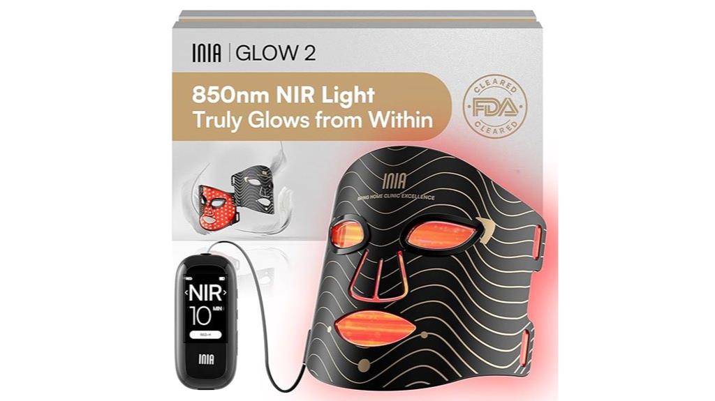 red light therapy mask