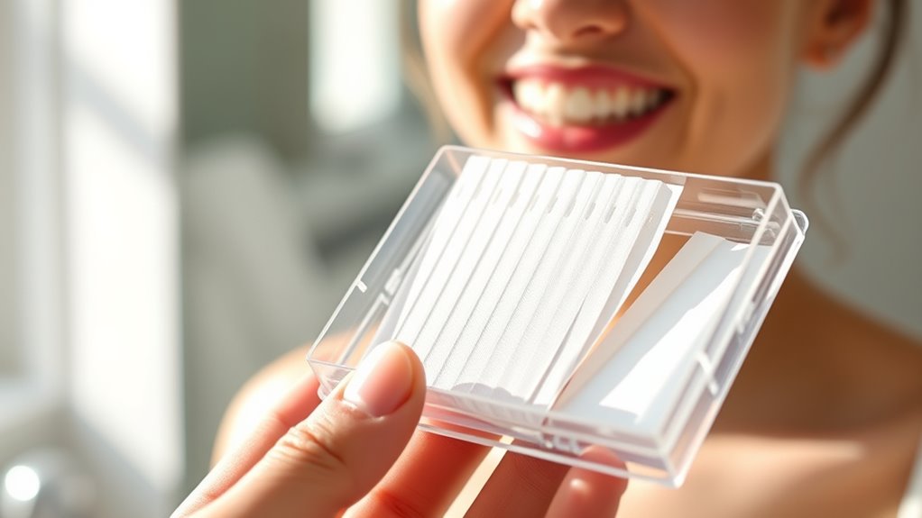 sensitive teeth whitening strips