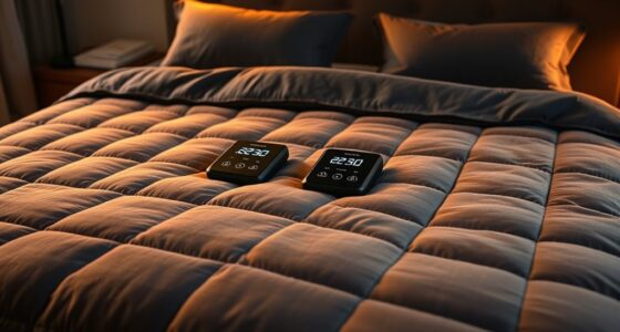 top dual control king blankets
