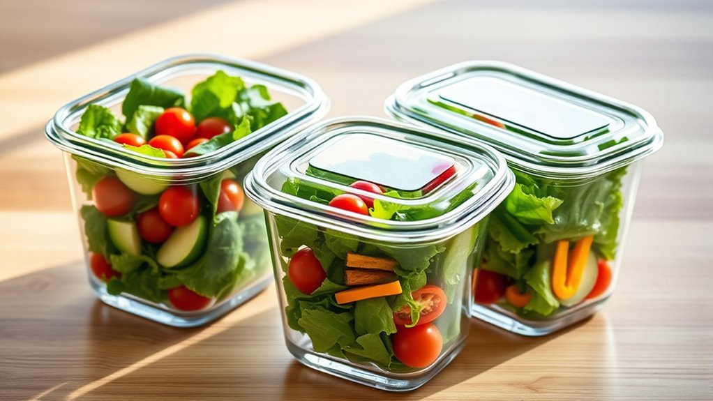 top glass storage options