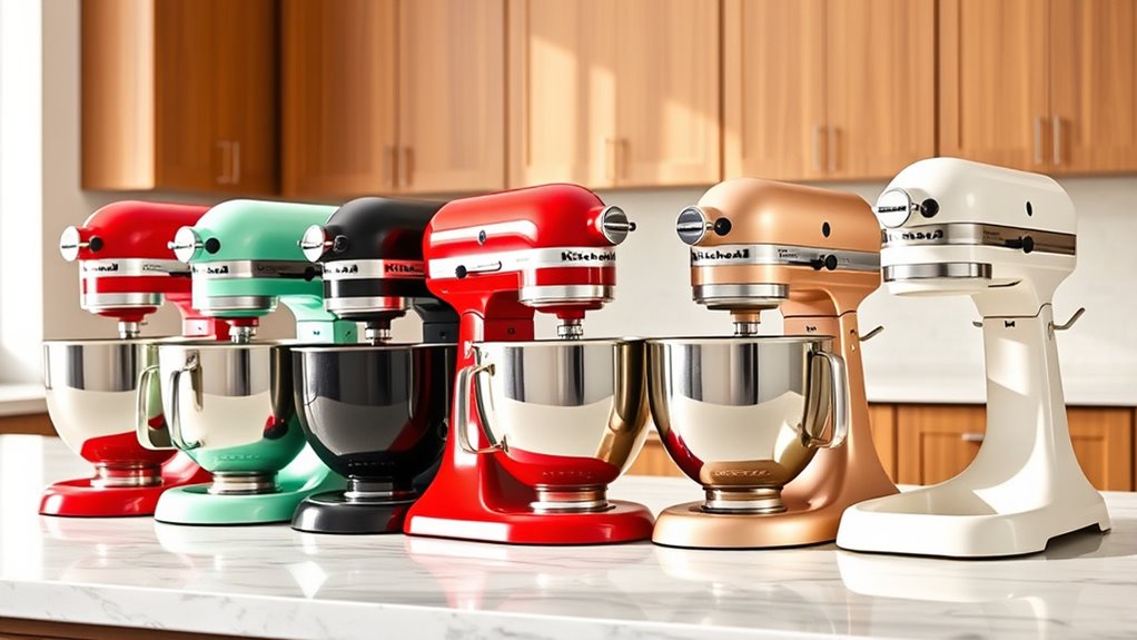 top mixer colors 2025