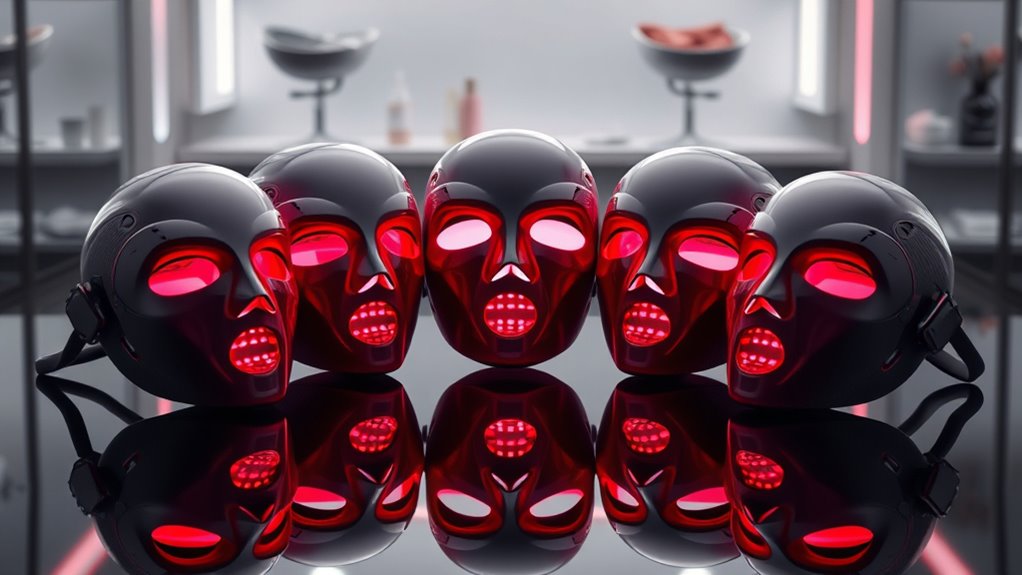 top red light masks 2025