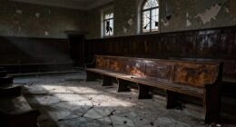 abandoned courthouse footsteps echo