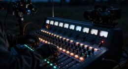 adjusts audio levels during investigations