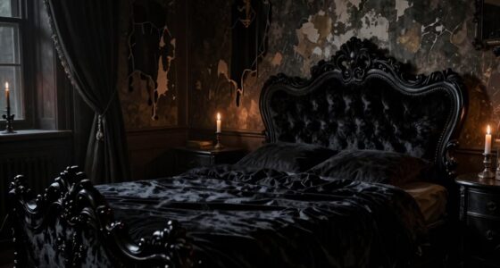 black velvet bed haunting