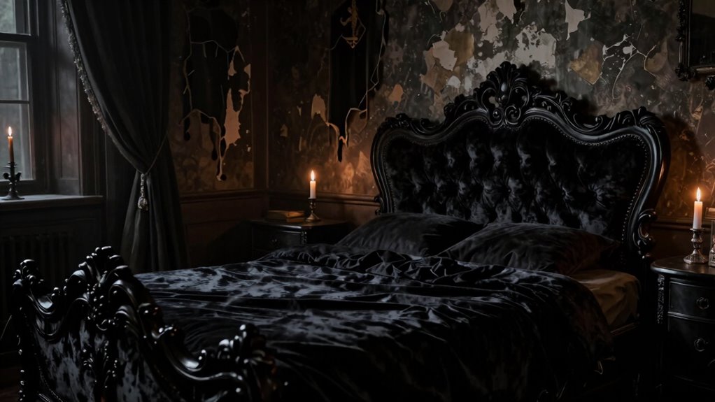 black velvet bed haunting