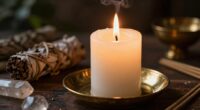 candles role in cleansing