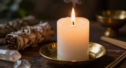 candles role in cleansing