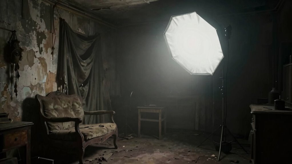 controlled ambient haunting lighting