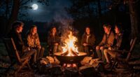 cozy haunting storytelling gatherings