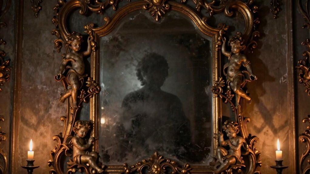 decorative mirrors haunted style