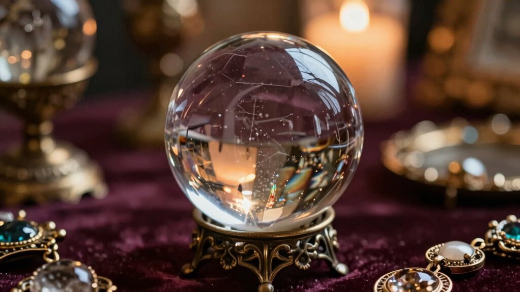 decorative mystical elegant spheres