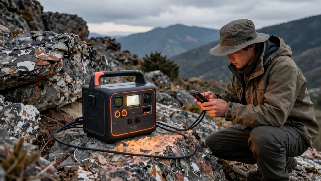 enabling remote investigations with portable power