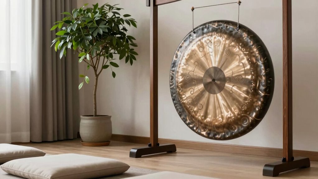 enhance meditation with gongs