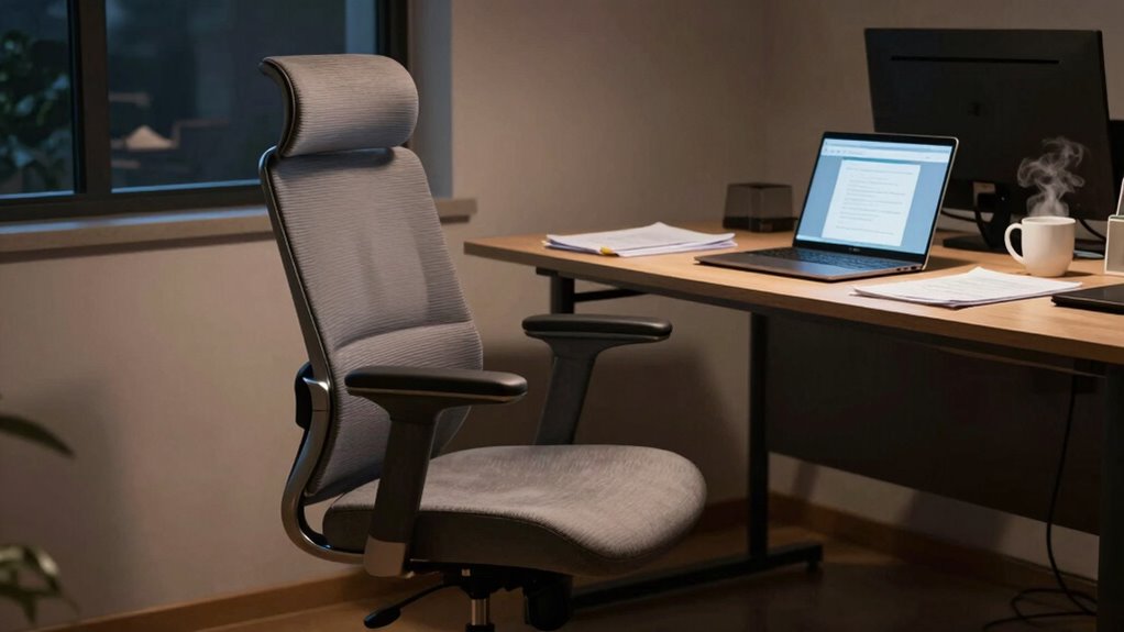 ergonomic support enhances focus