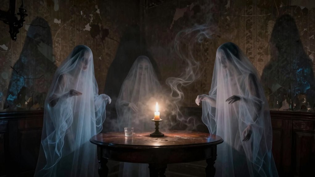ethereal shadows and apparitions