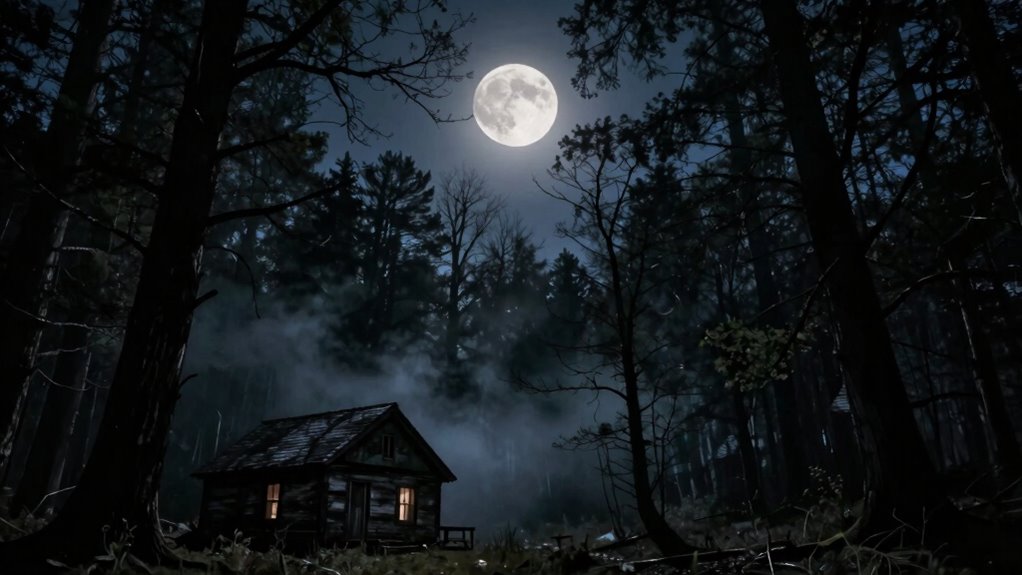 full moon paranormal influence