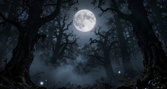 full moons and paranormal activity