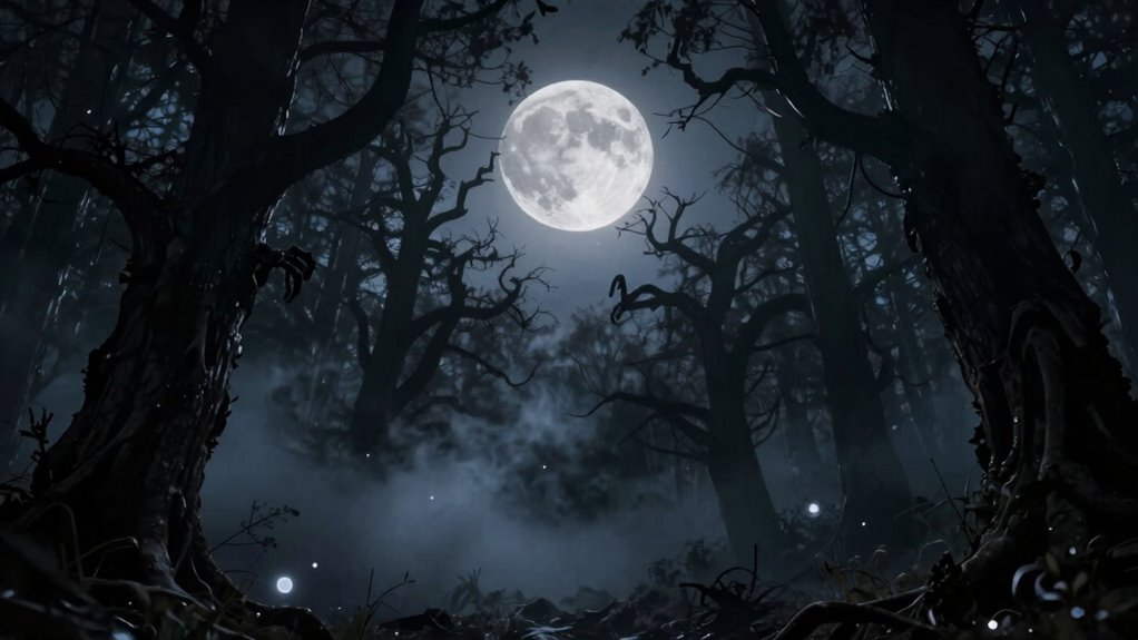 full moons and paranormal activity