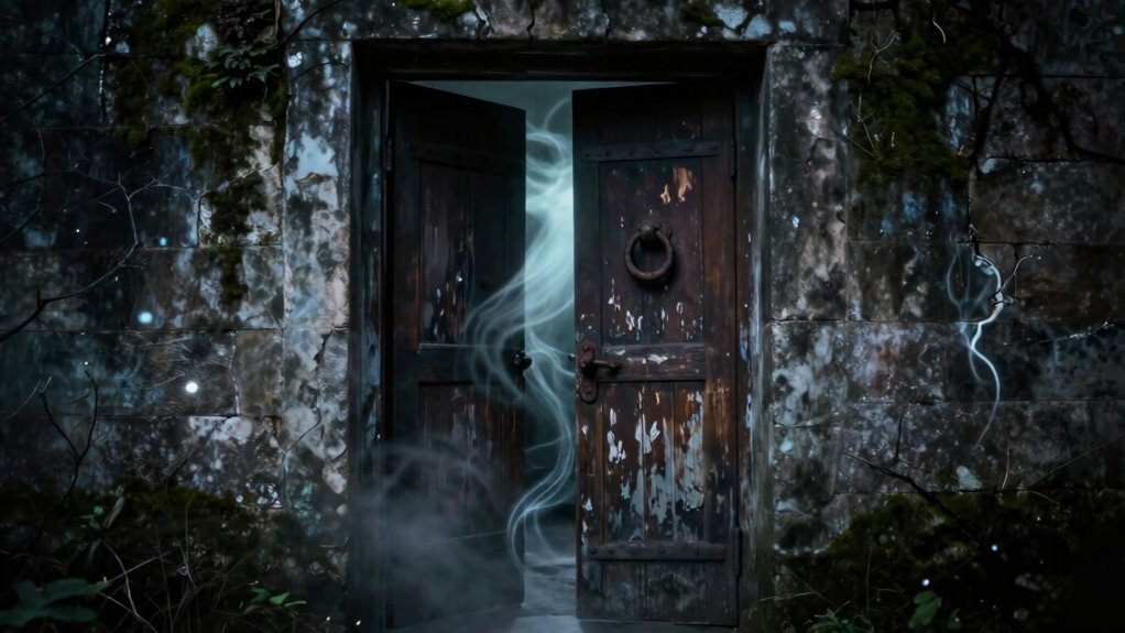 ghostly door knock tales