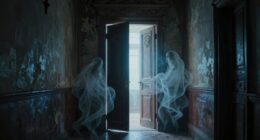 ghosts appear by doorways