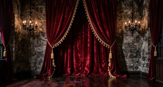 gothic elegance with velvet