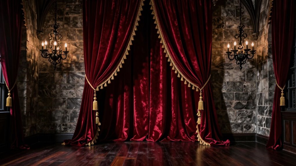 gothic elegance with velvet