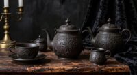 gothic inspired cast iron decor